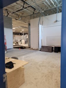 Renovating gym