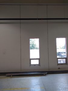 closing the wall